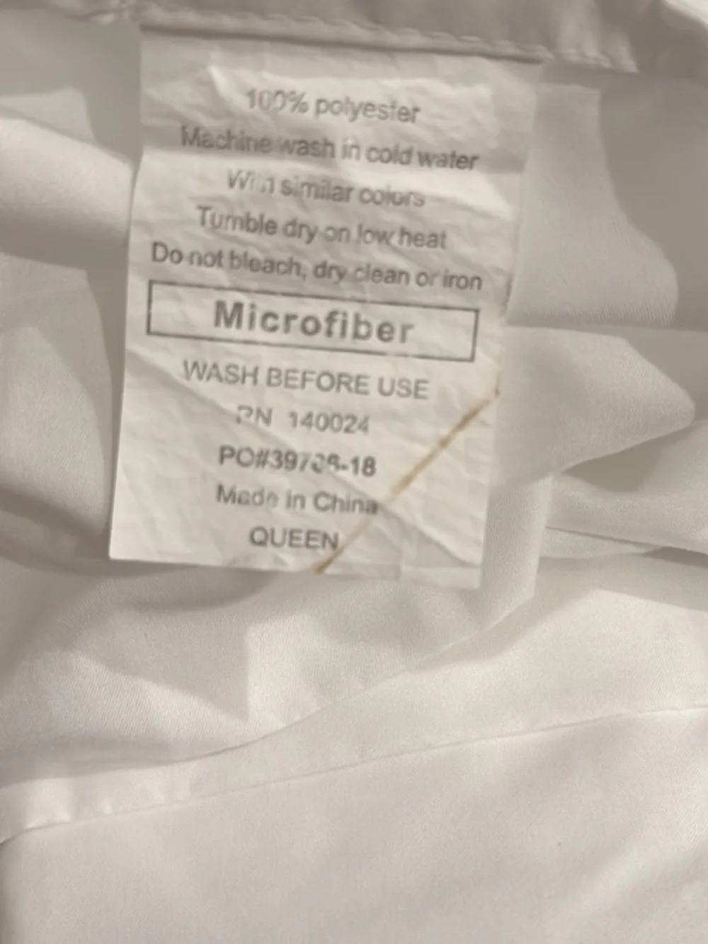Standard White Pillowcases - Set of 4
